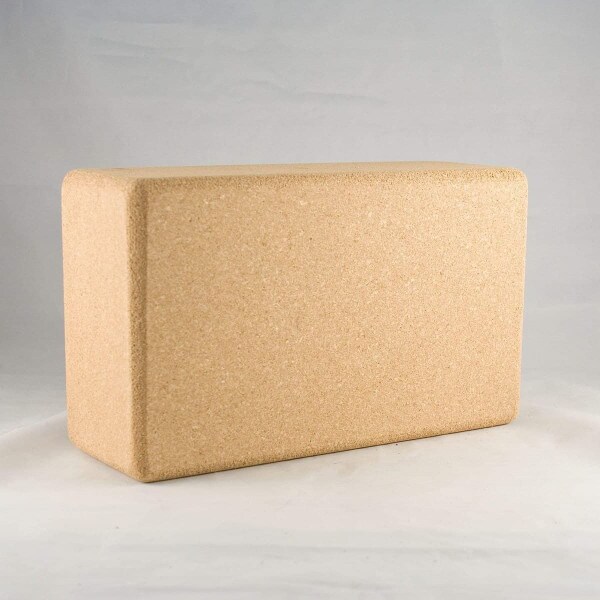 All natural cork yoga blocks